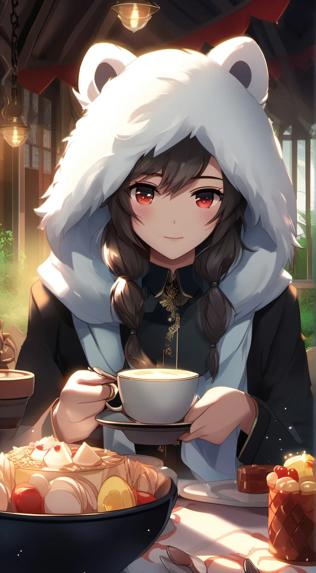 ai character: Yui background