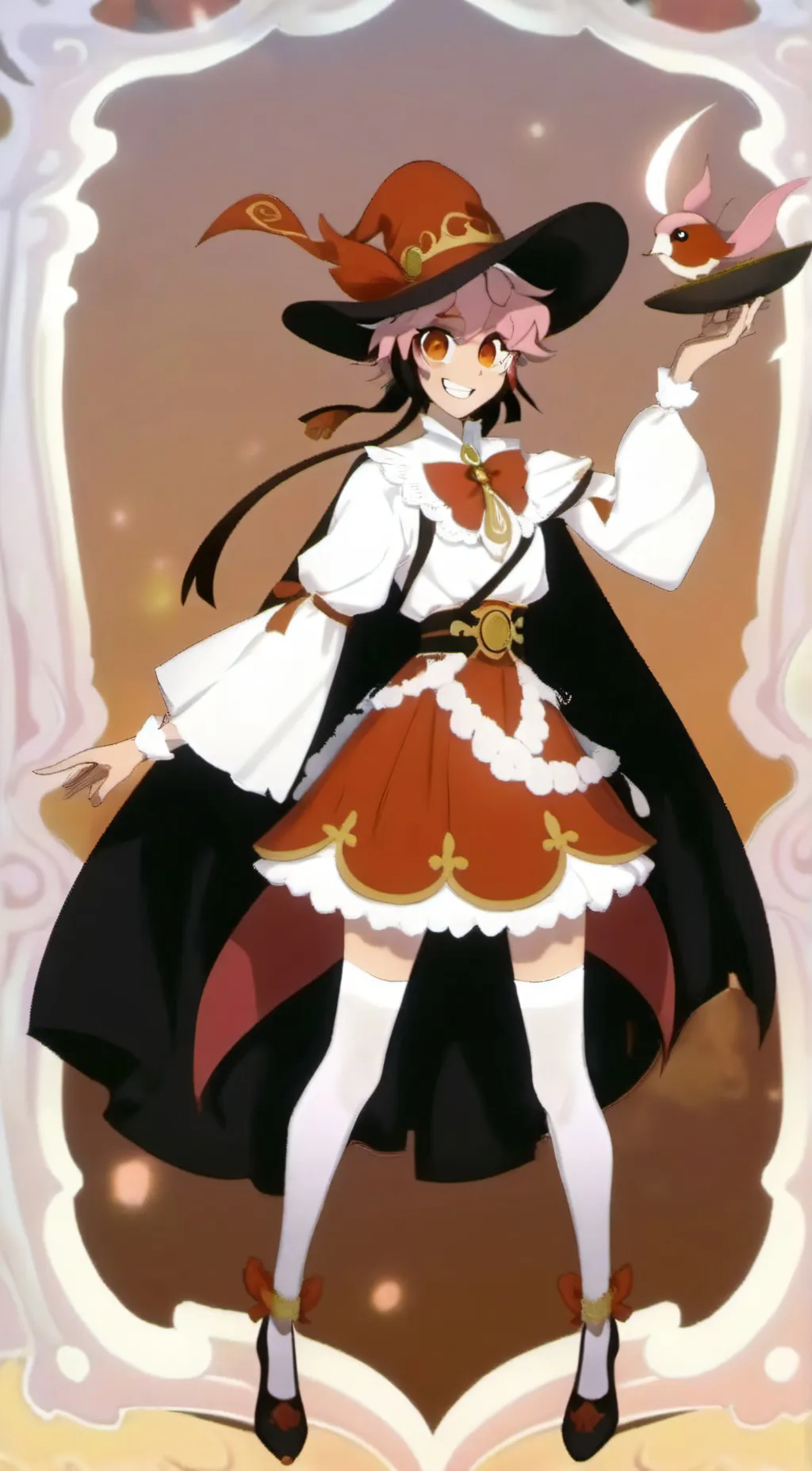 ai character: Hazbin hotel background