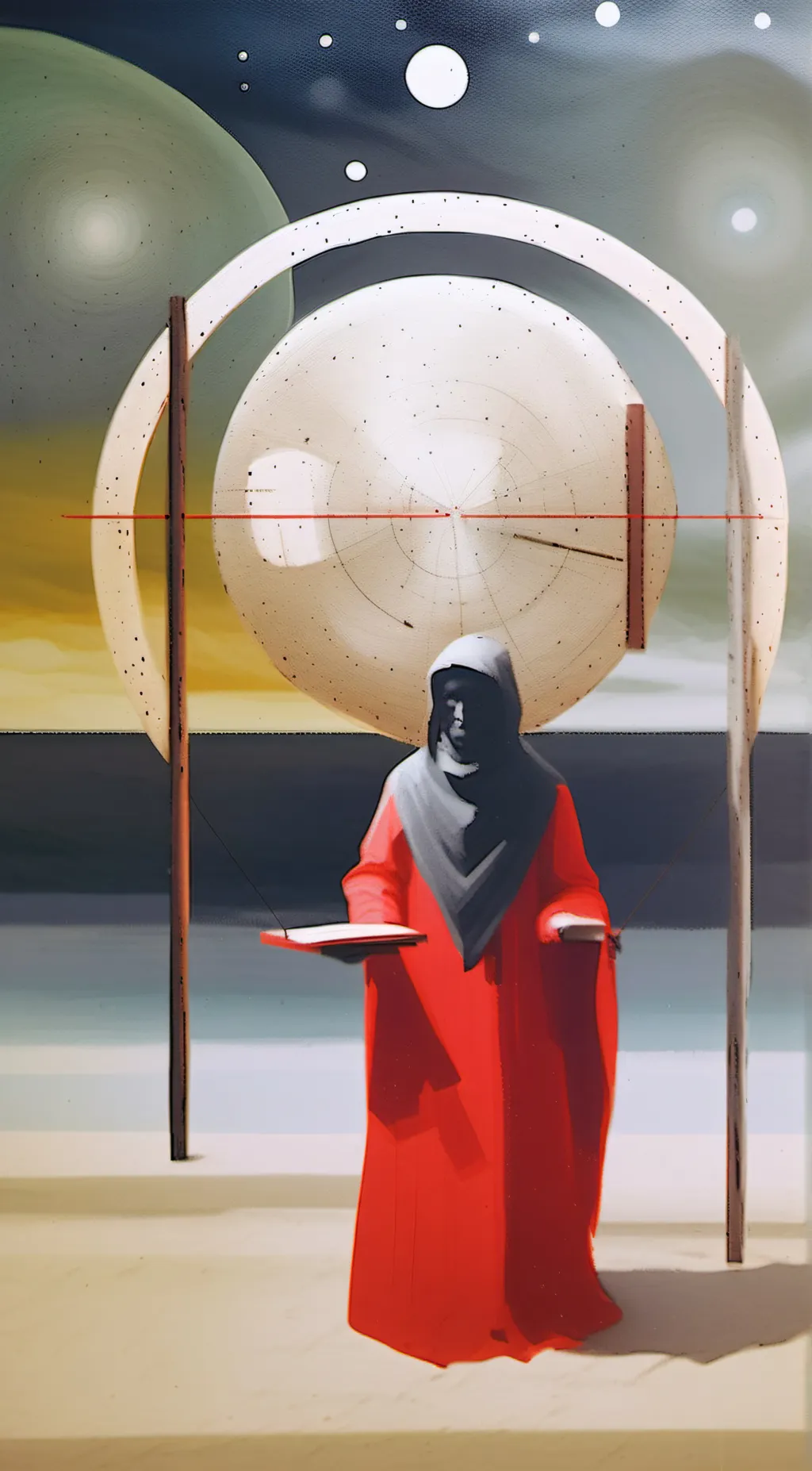 ai character: geometry  background