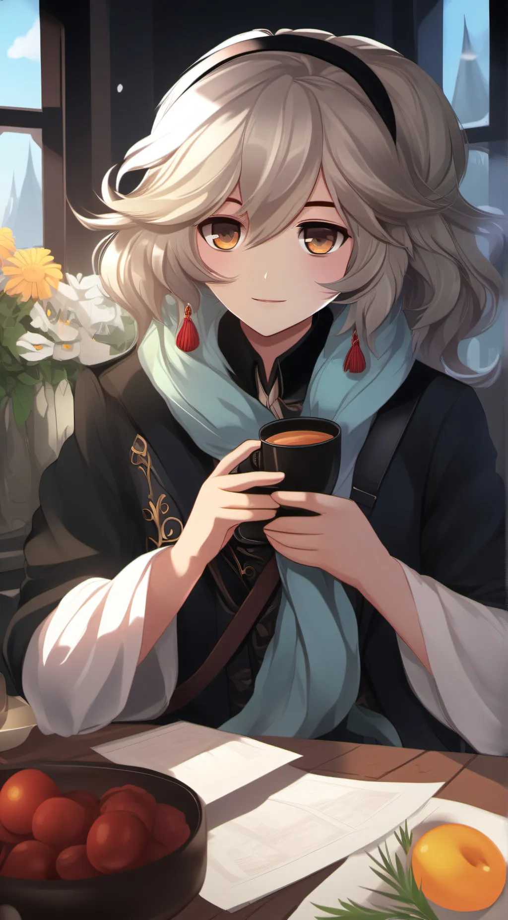 ai character: Kitty background