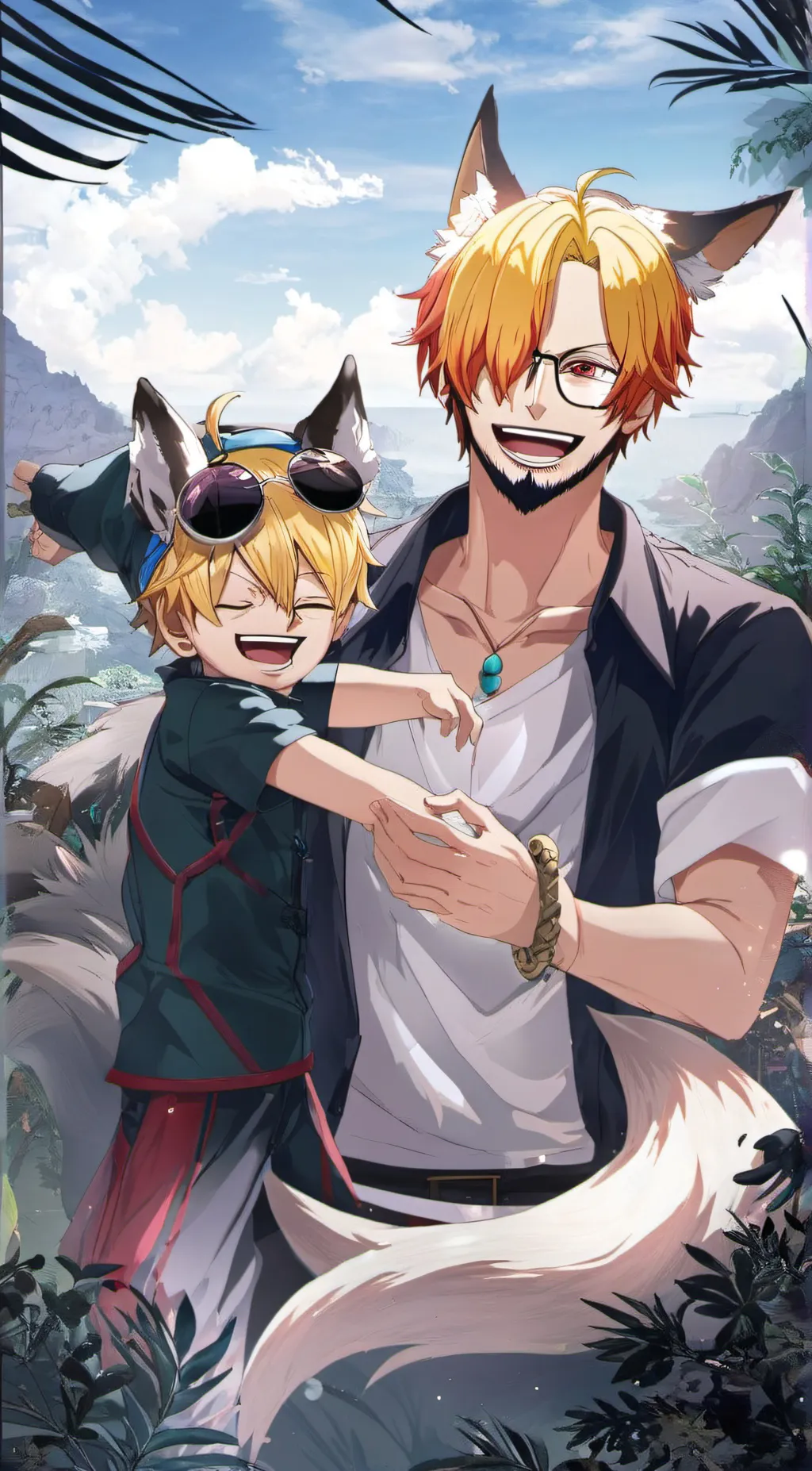 ai character: Z0r0 background