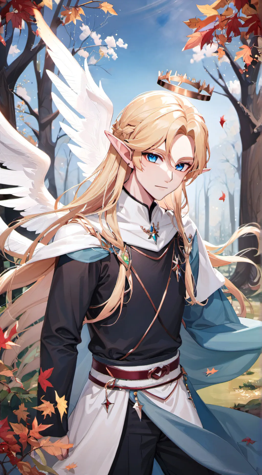 ai character: Angel background