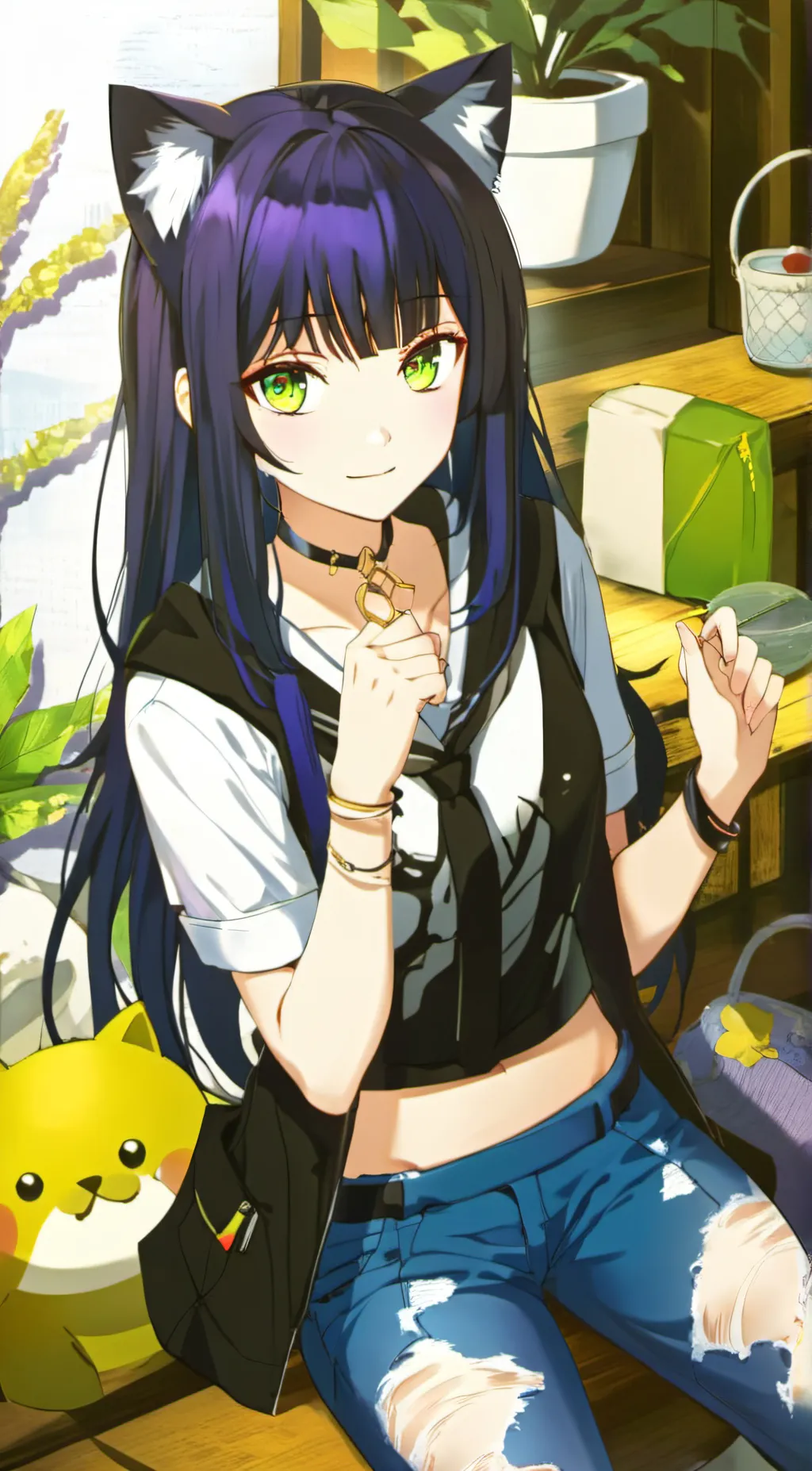 ai character: Mha background