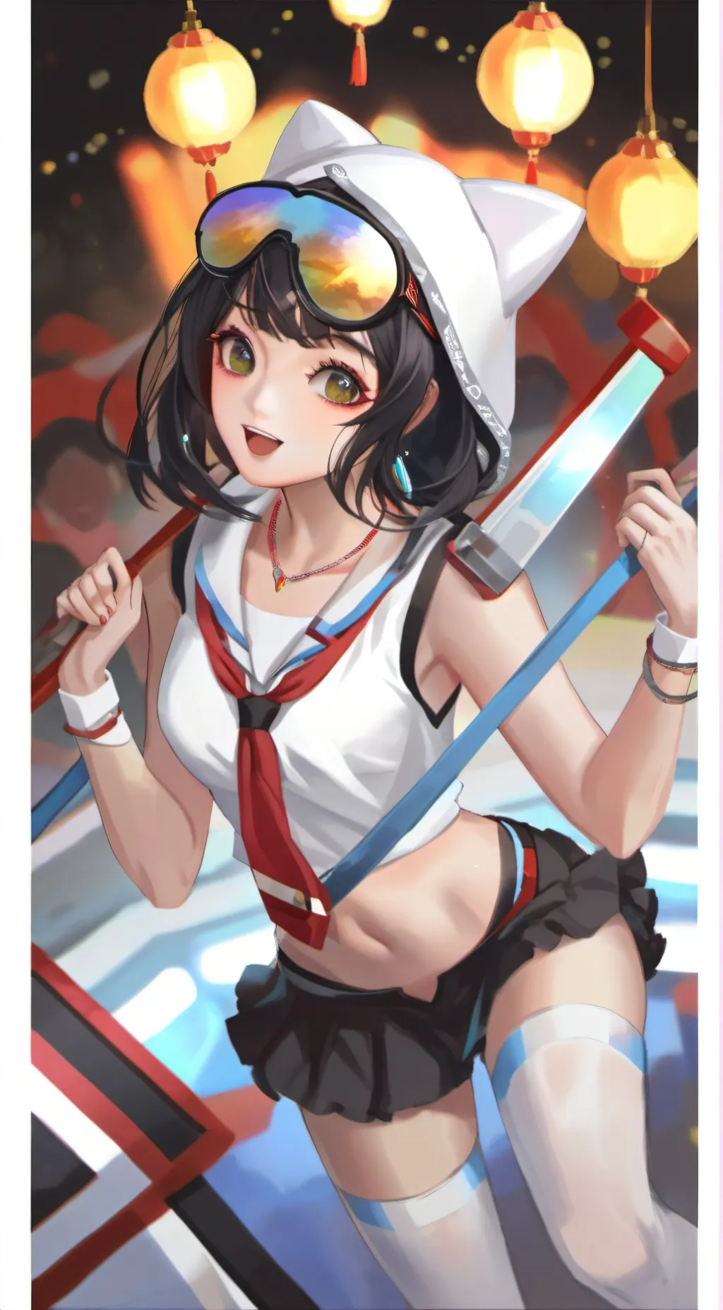 ai character: lily background