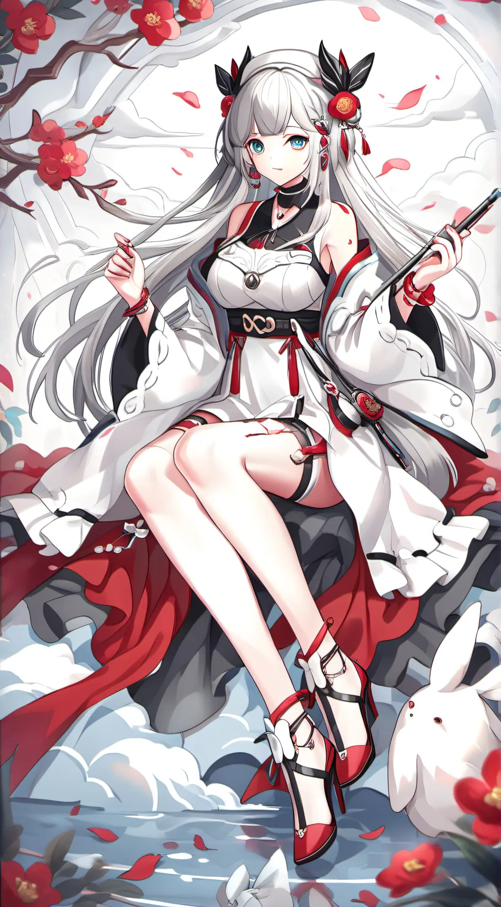 ai character: goddess of God's  background