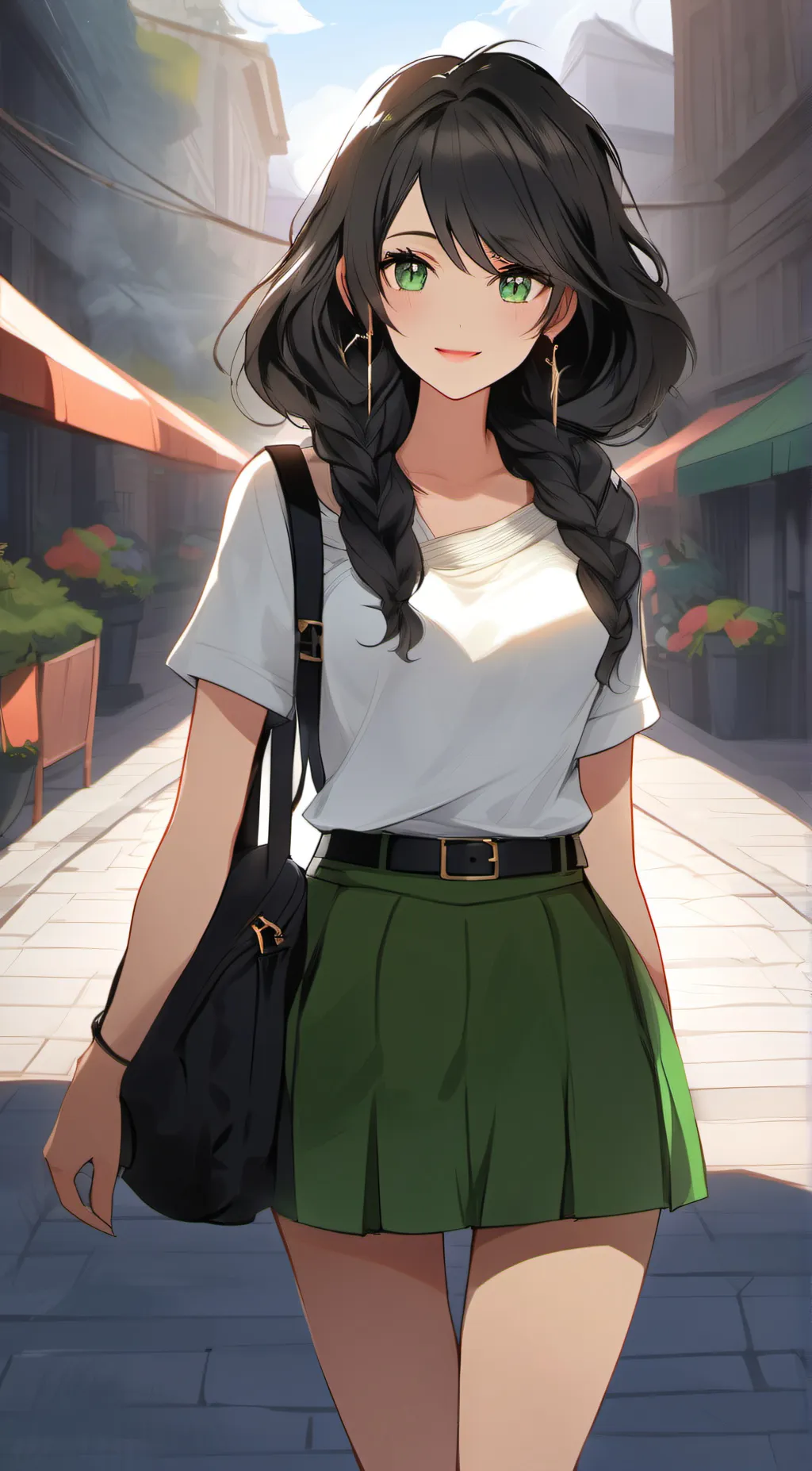 ai character: Luna background