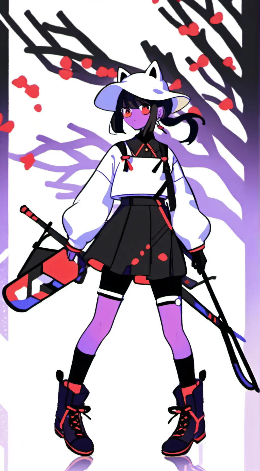 ai character: Catnap background