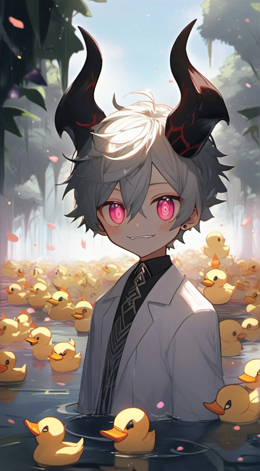 ai character: Lucifer background
