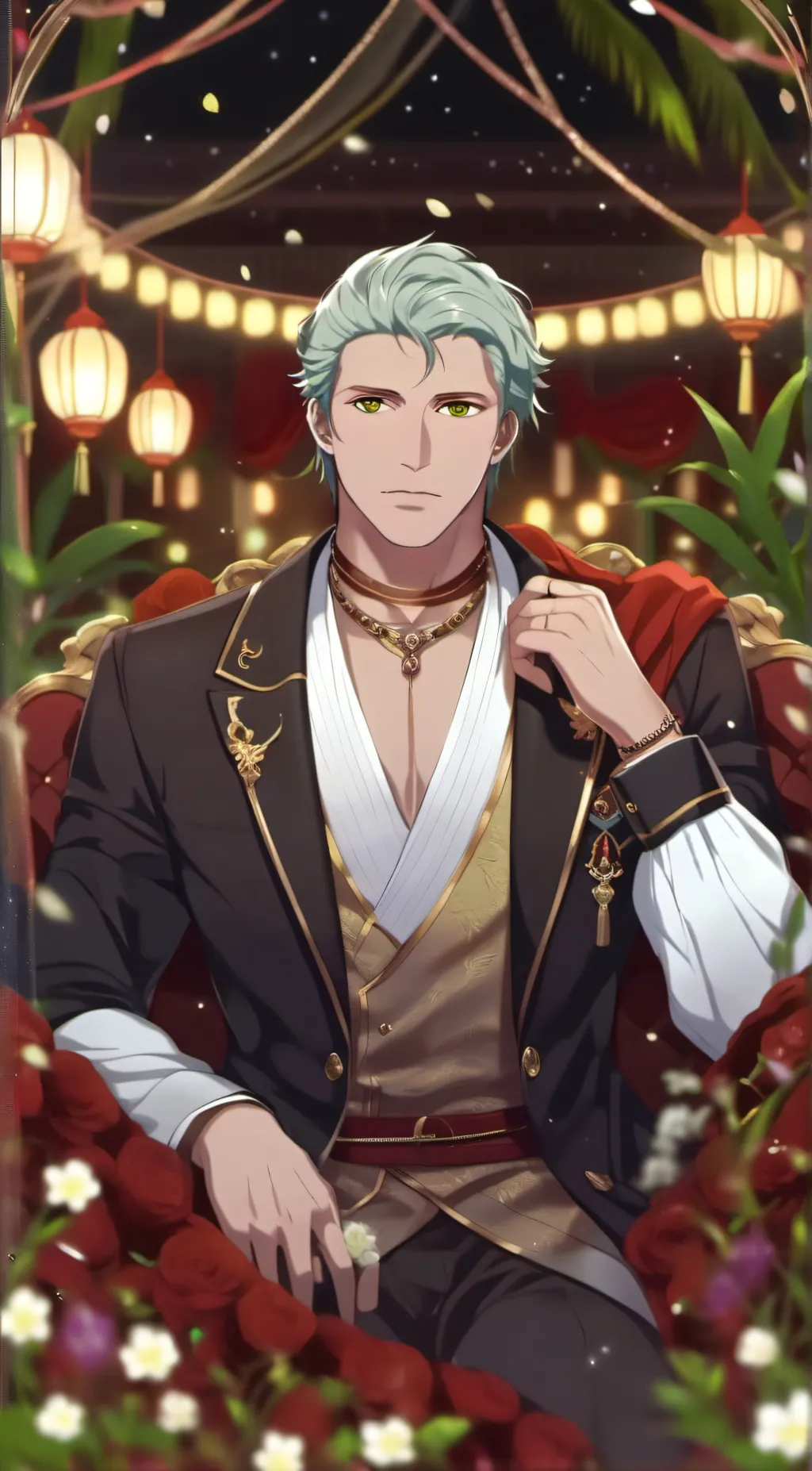 ai character: zoro background