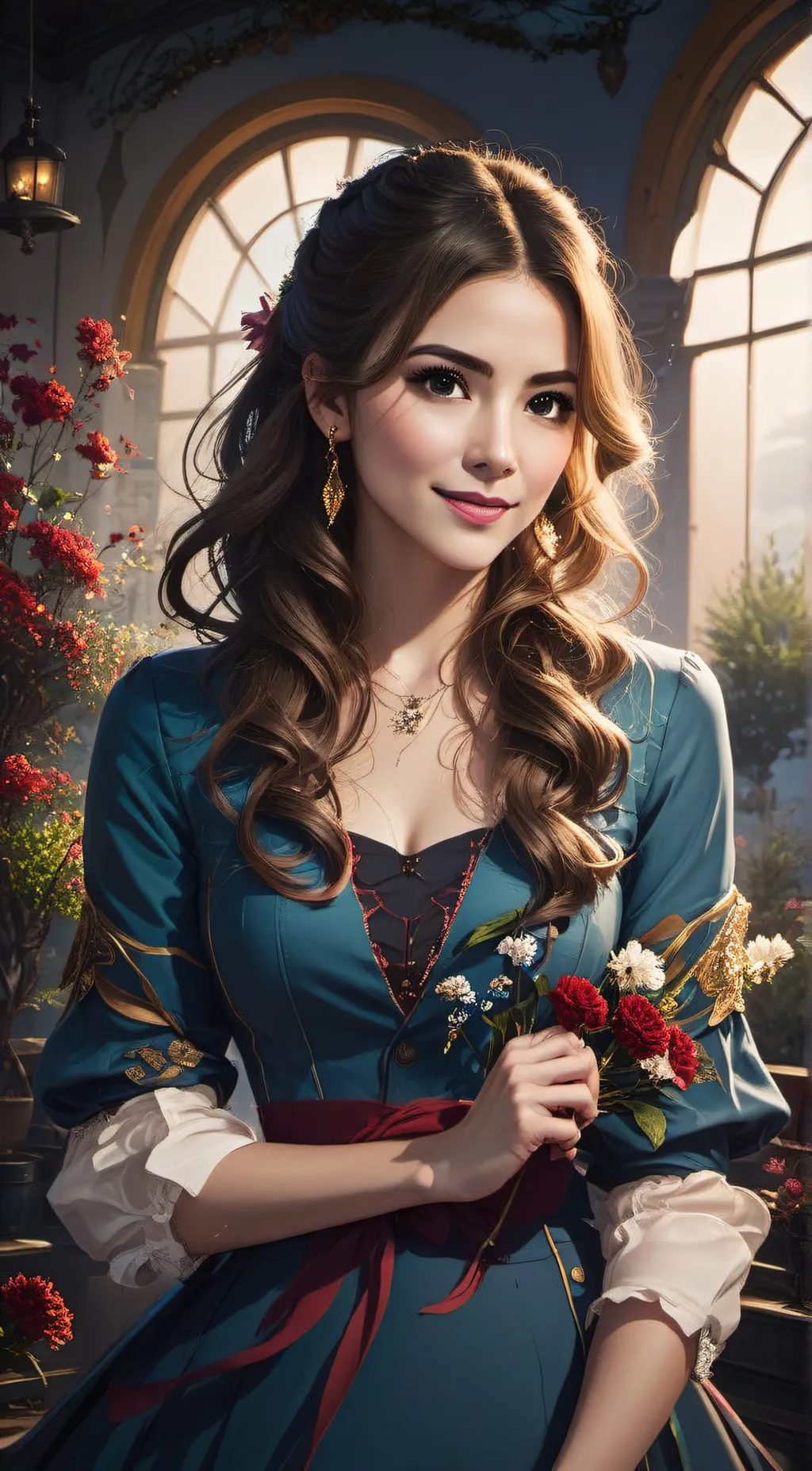 ai character: nicole background