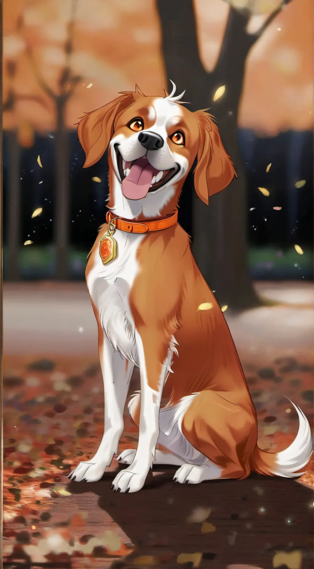 ai character: Dogday  background