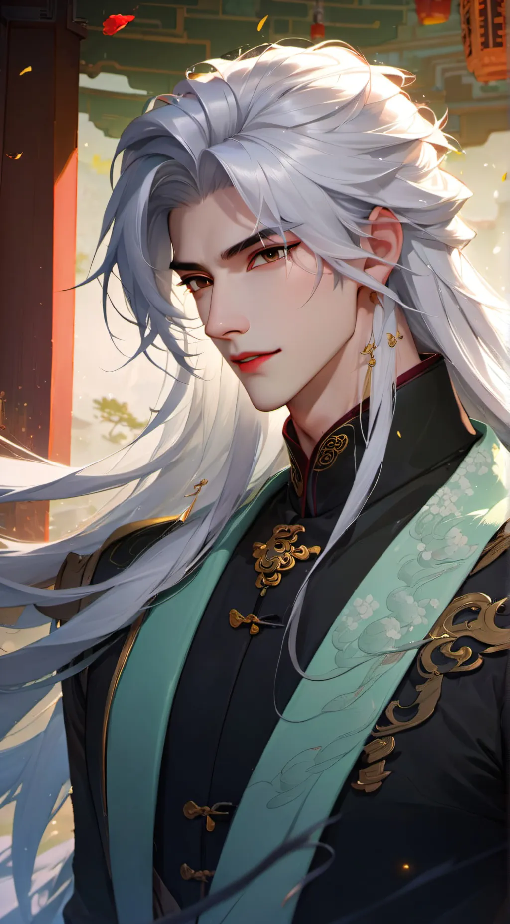 ai character: prince zao chen background