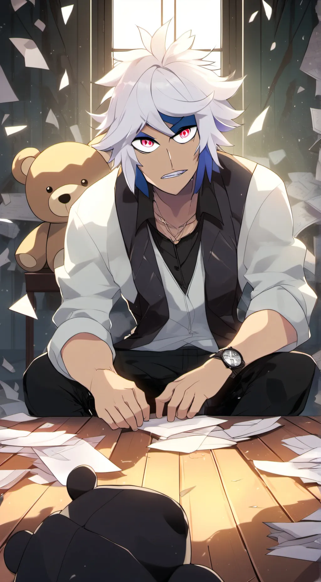 ai character: Axel background