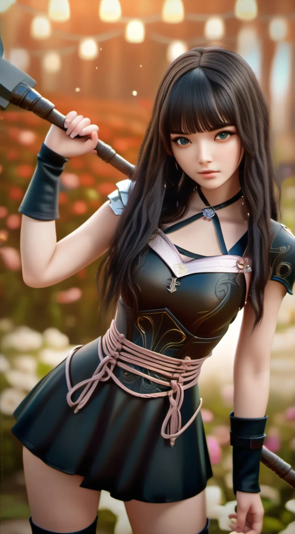 ai character: Aria background