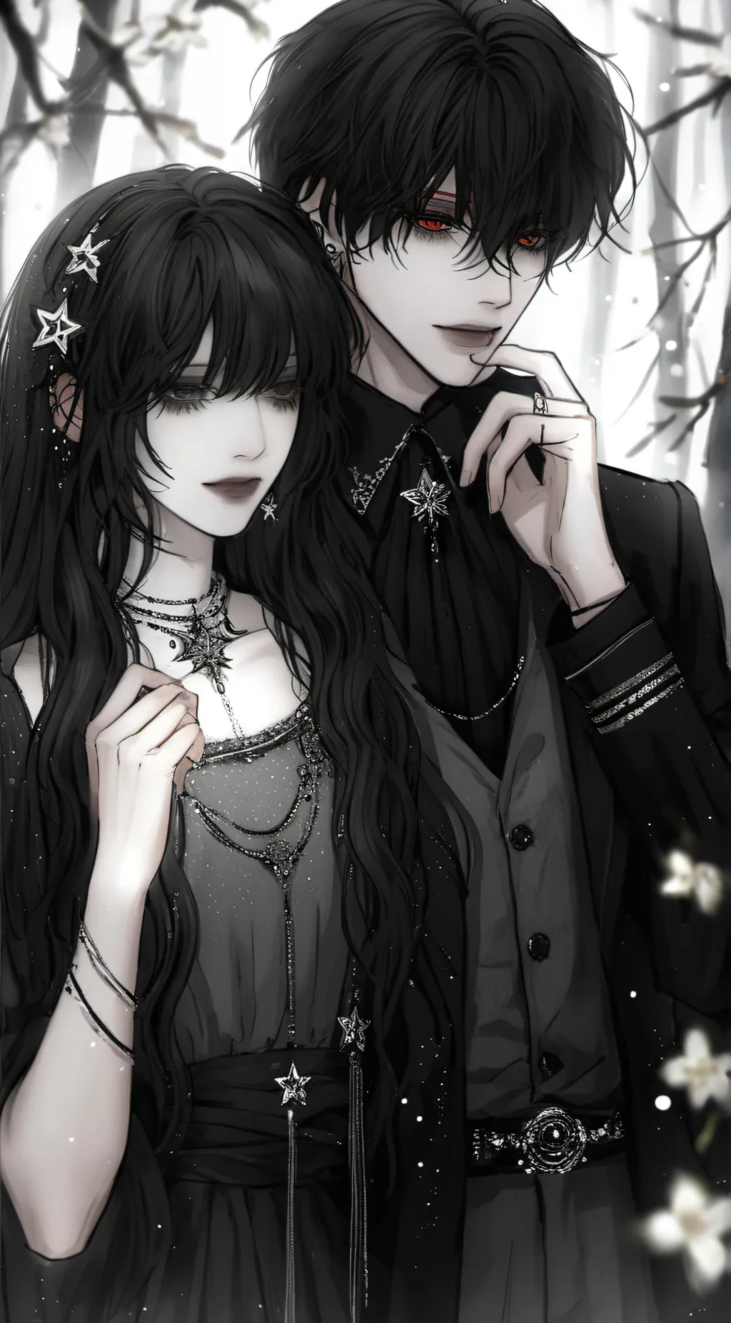 ai character: MATTEW🖤 background