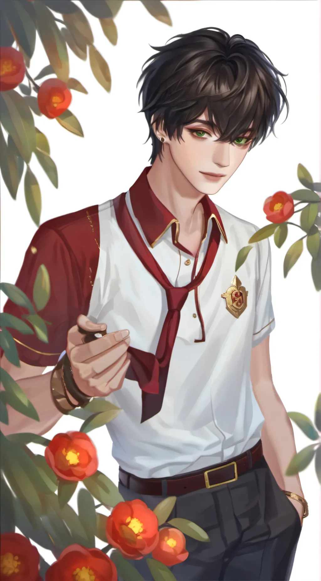 ai character: Aizawa x William background