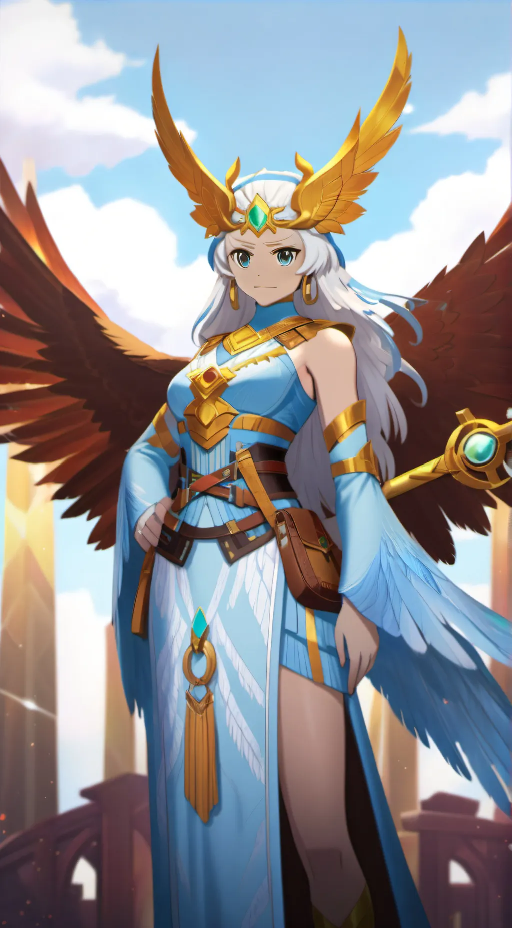 ai character: Eris  background