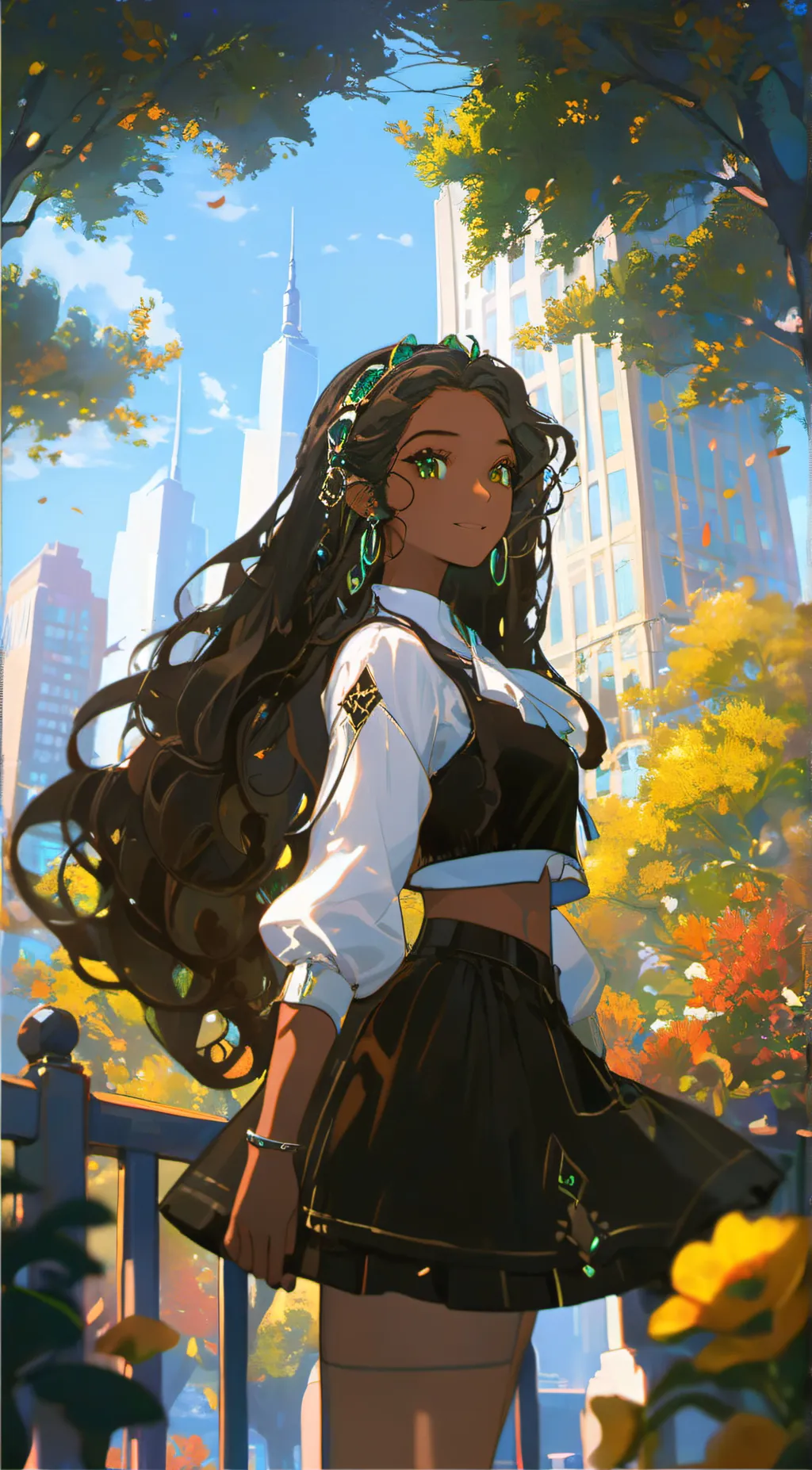 ai character: Sophia background