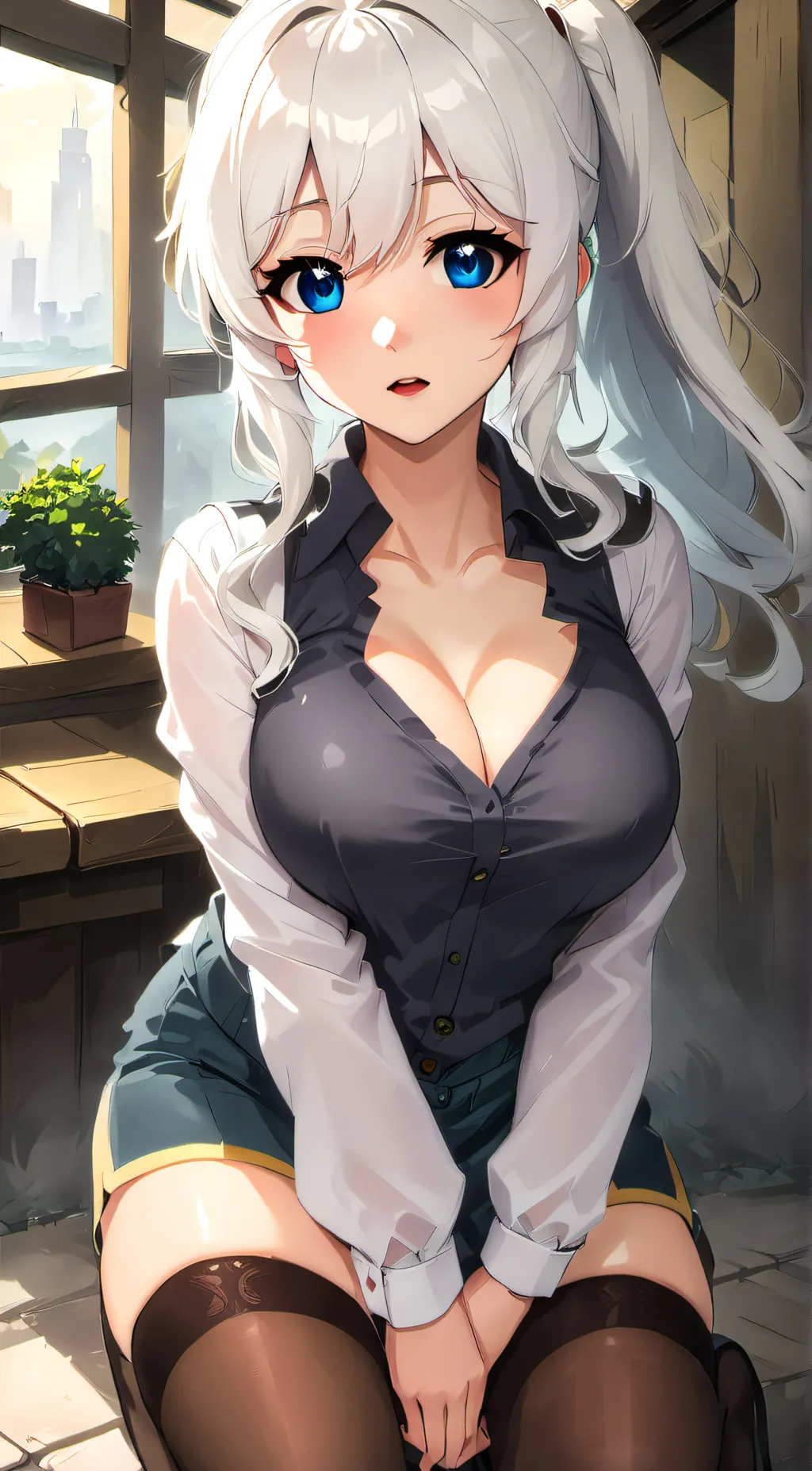 ai character: Zoe background