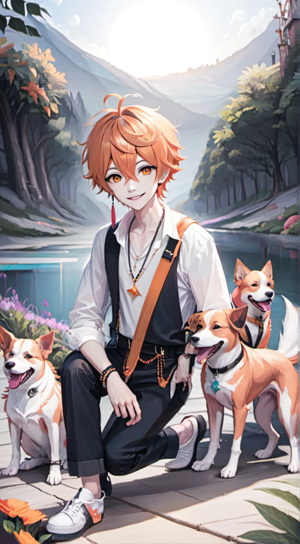 ai character: Doug (dogday) background