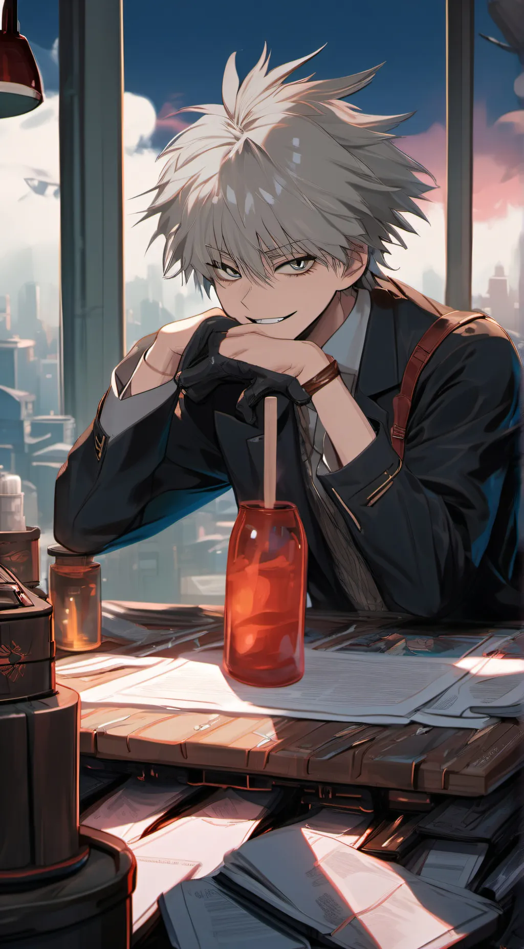 ai character: Alex background