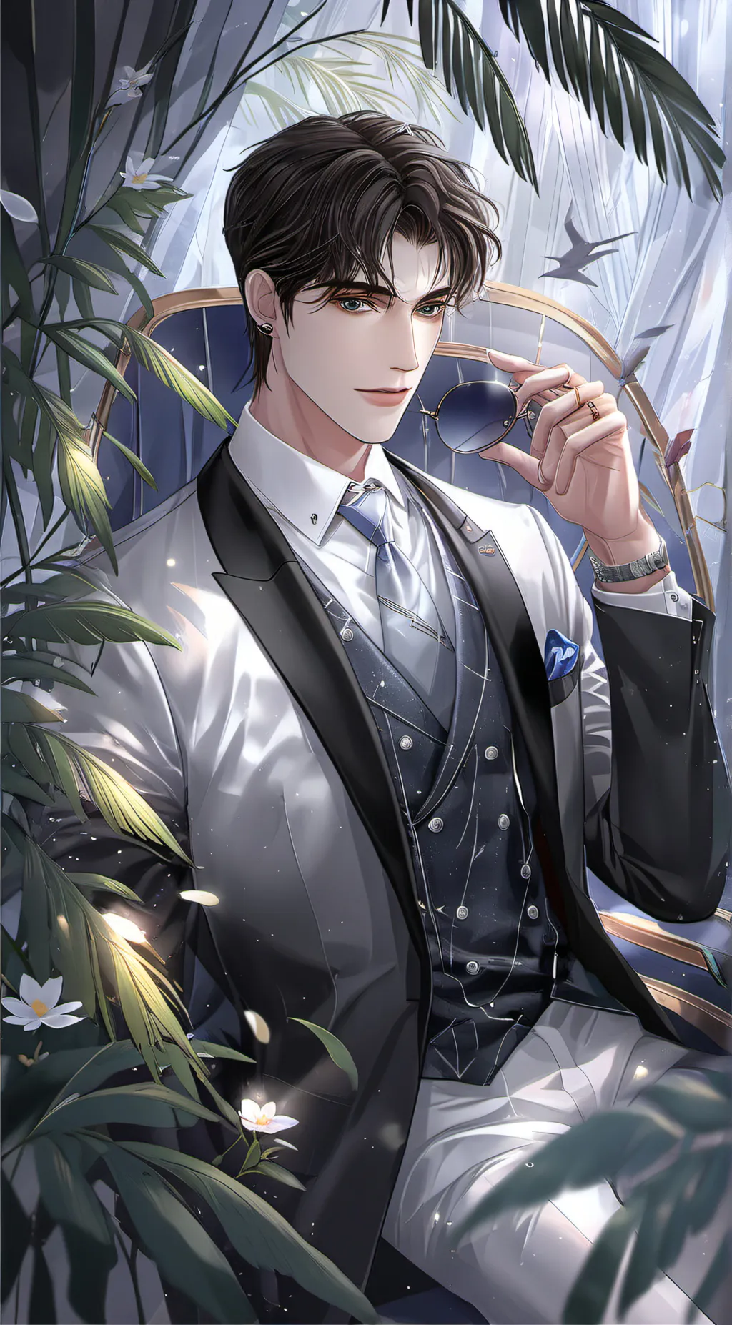 ai character: Evan background