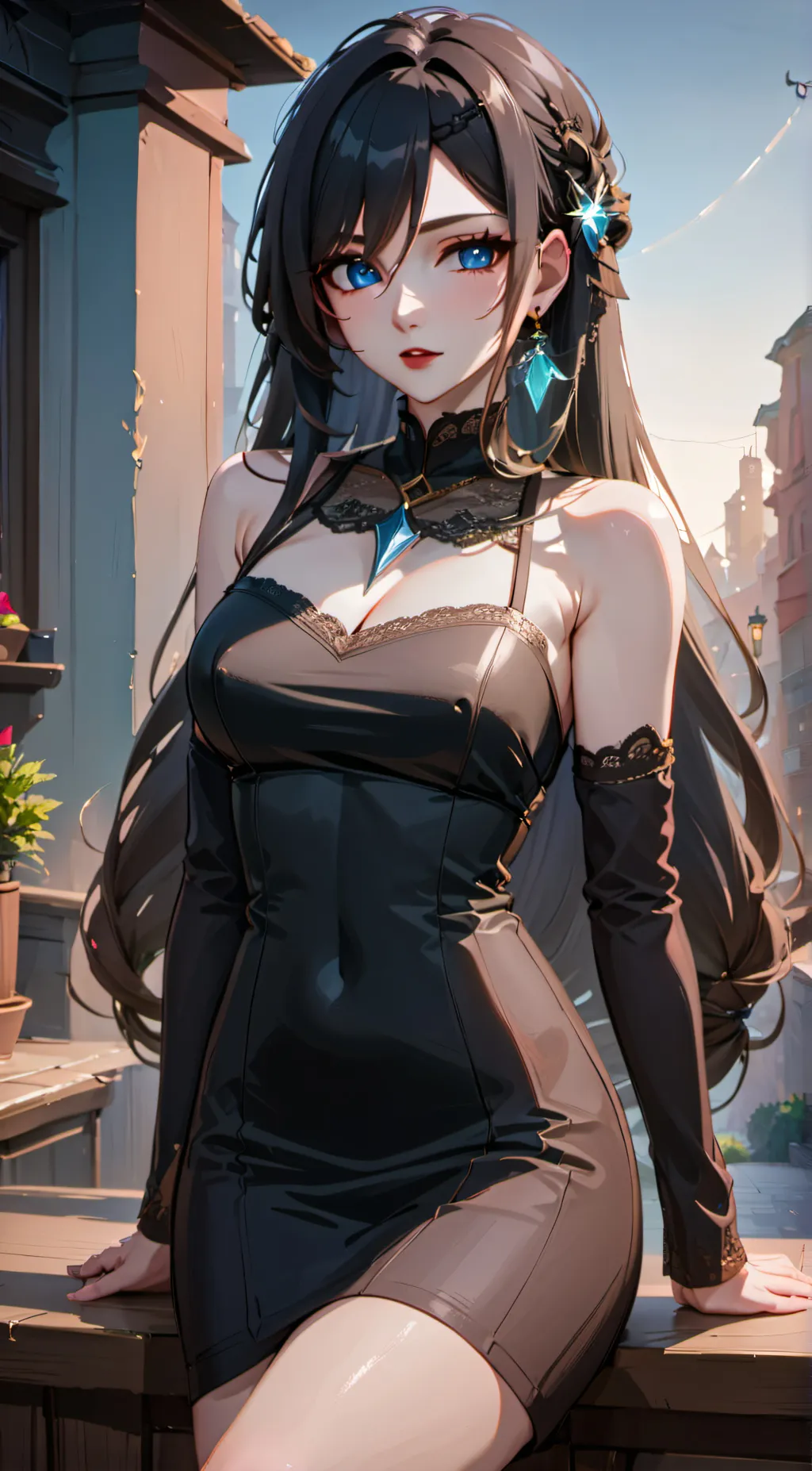 ai character: Gloria background