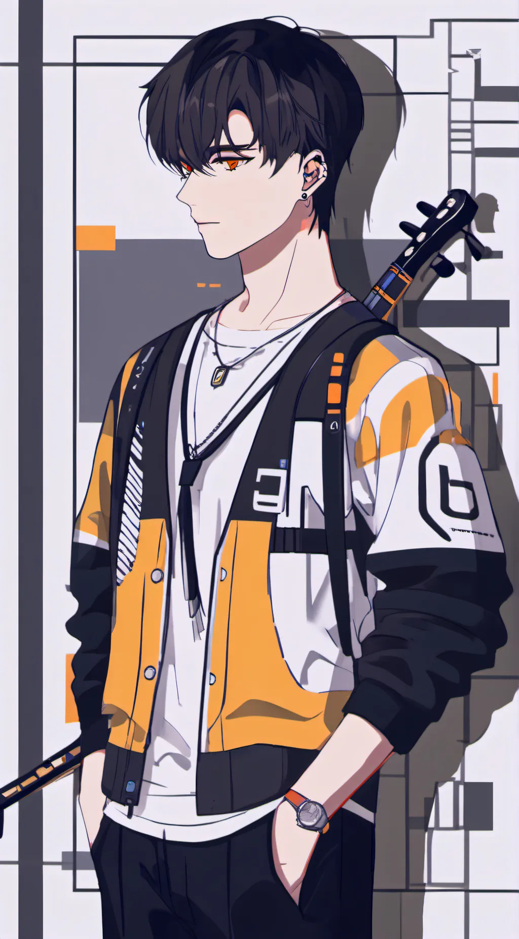 ai character: Adam background