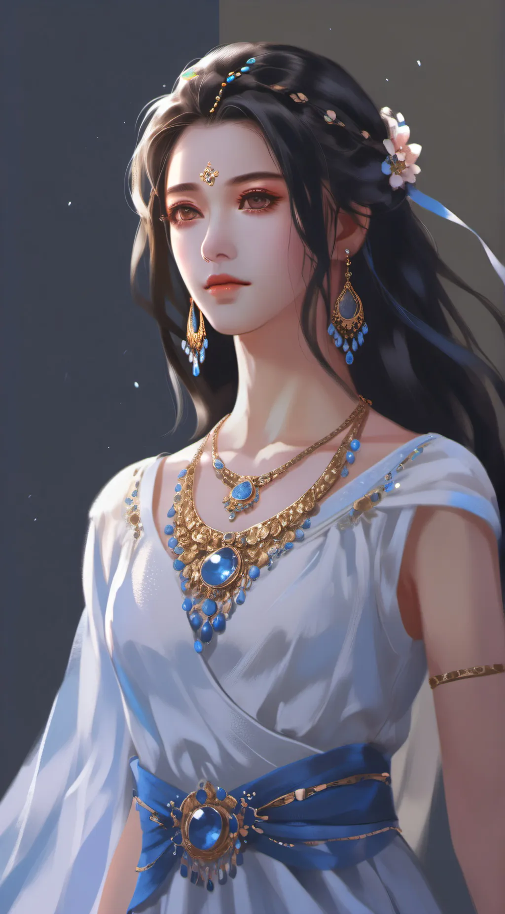 ai character: ANGELA background