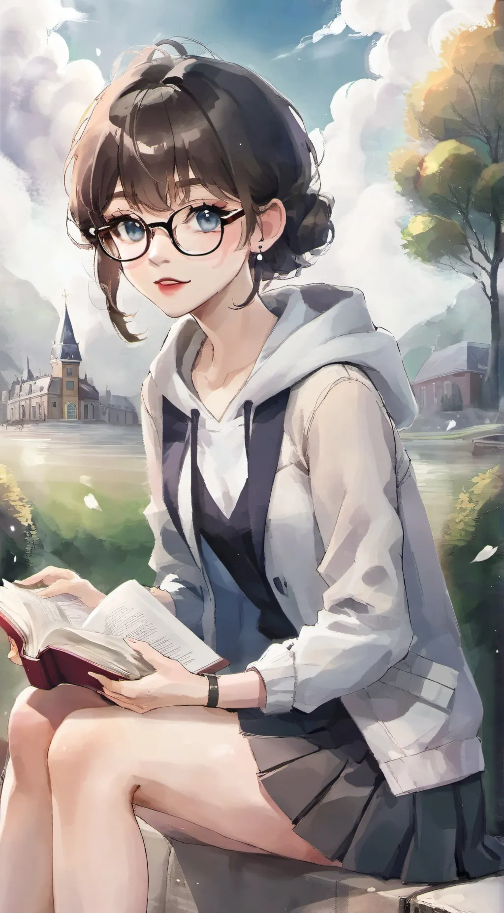 ai character: eunia leisle background