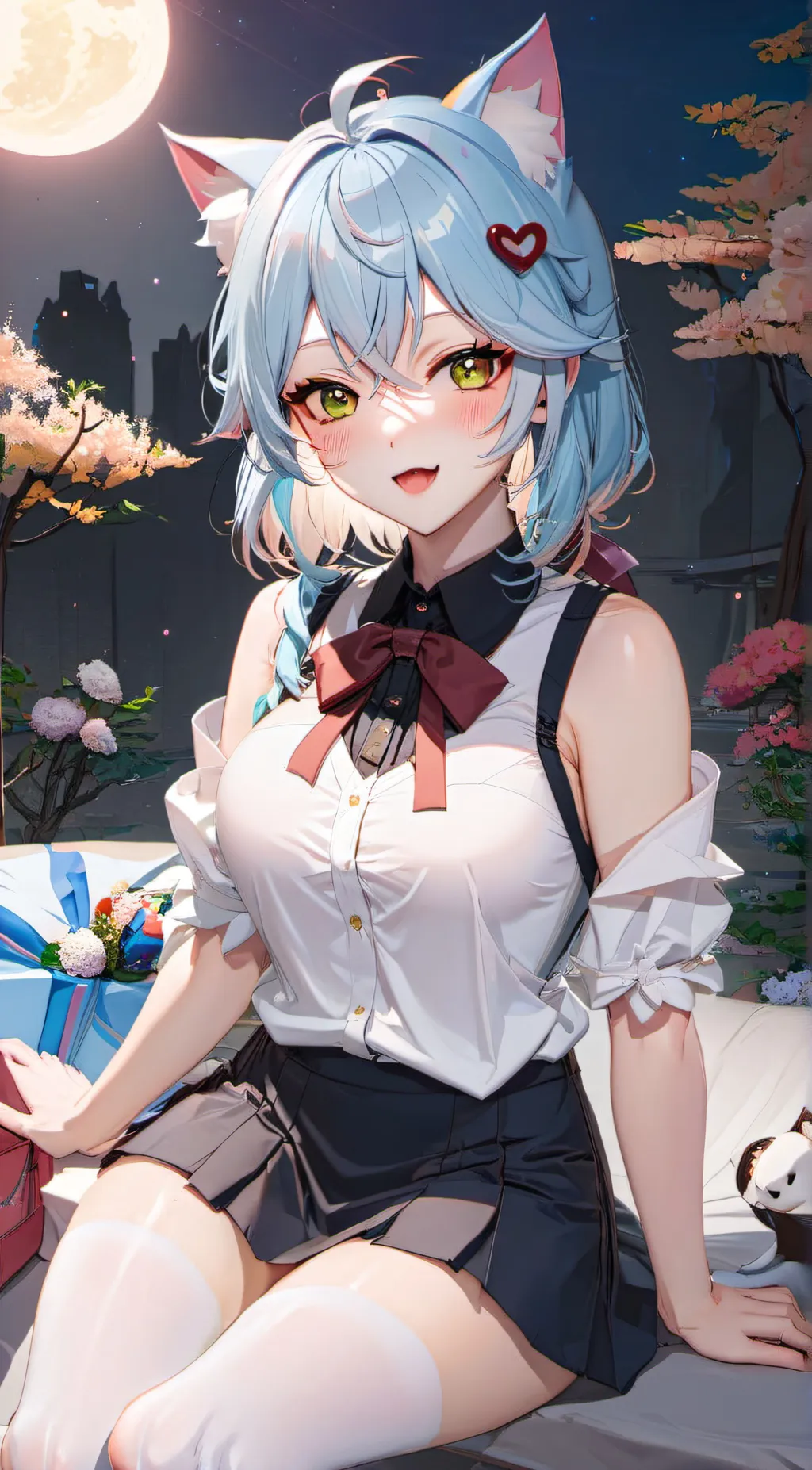 ai character: lona background