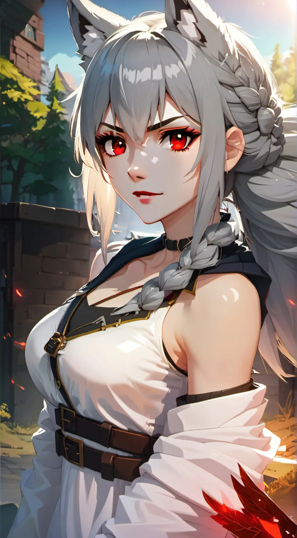 ai character: freya background