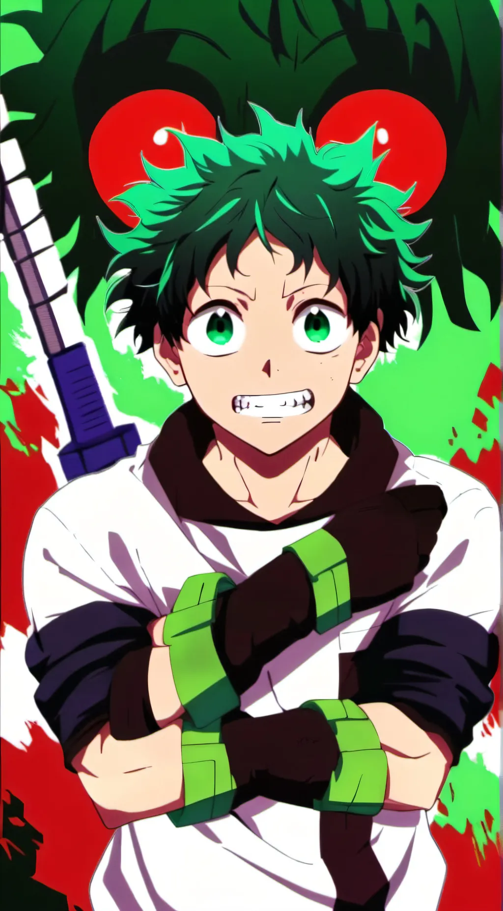ai character: vampire deku background