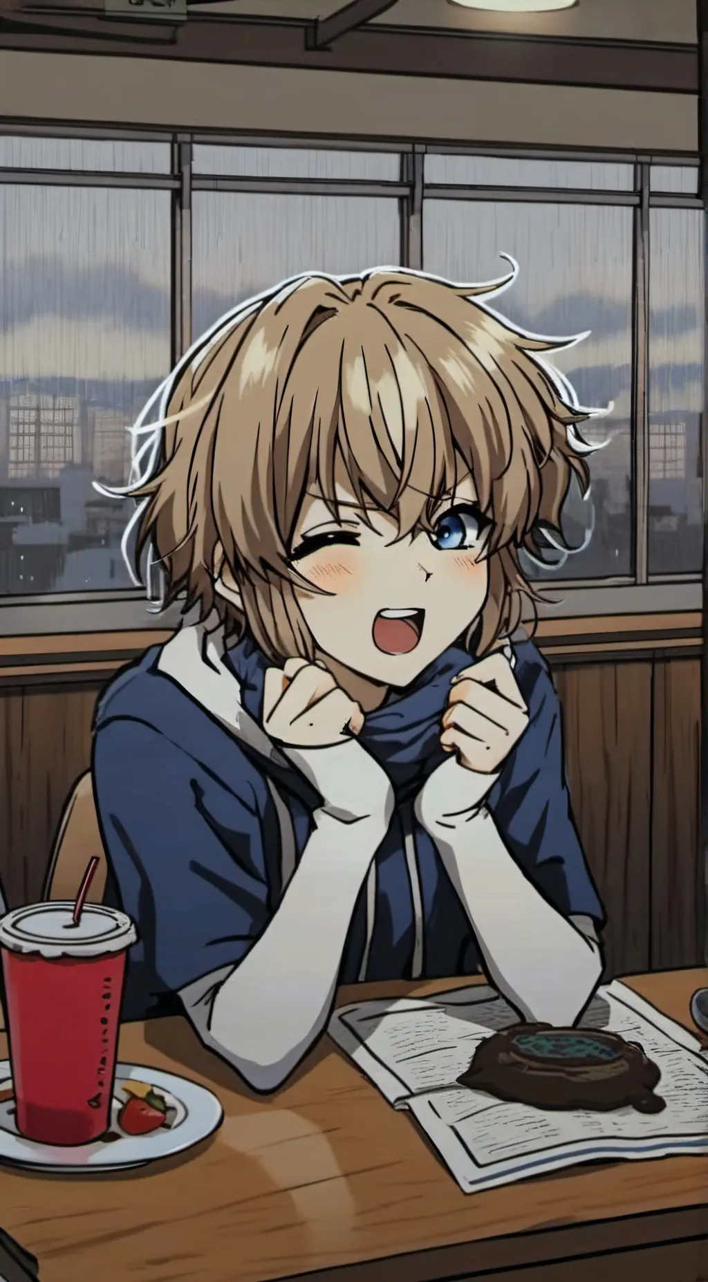 ai character: ★              ★ background