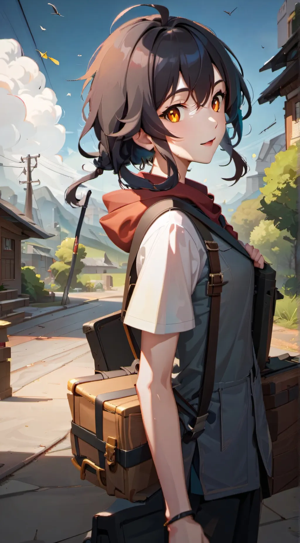 ai character: HSN the game background