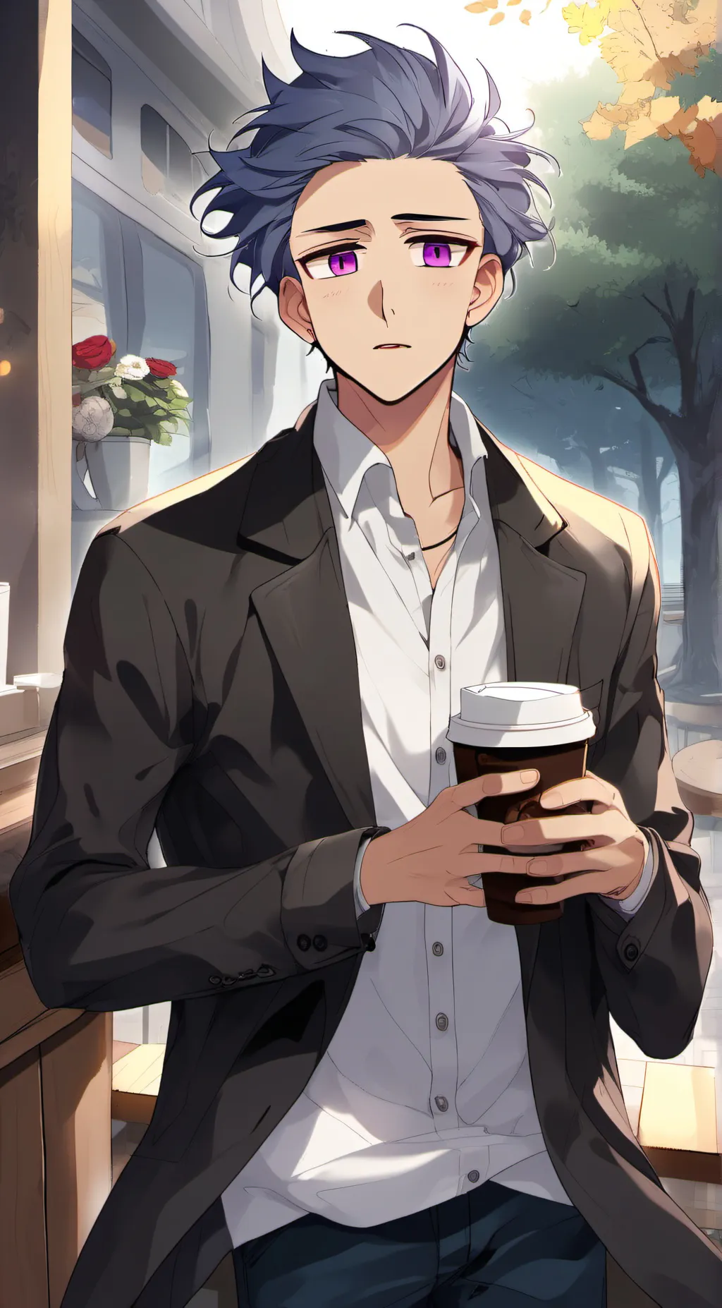 ai character: shinsou  background