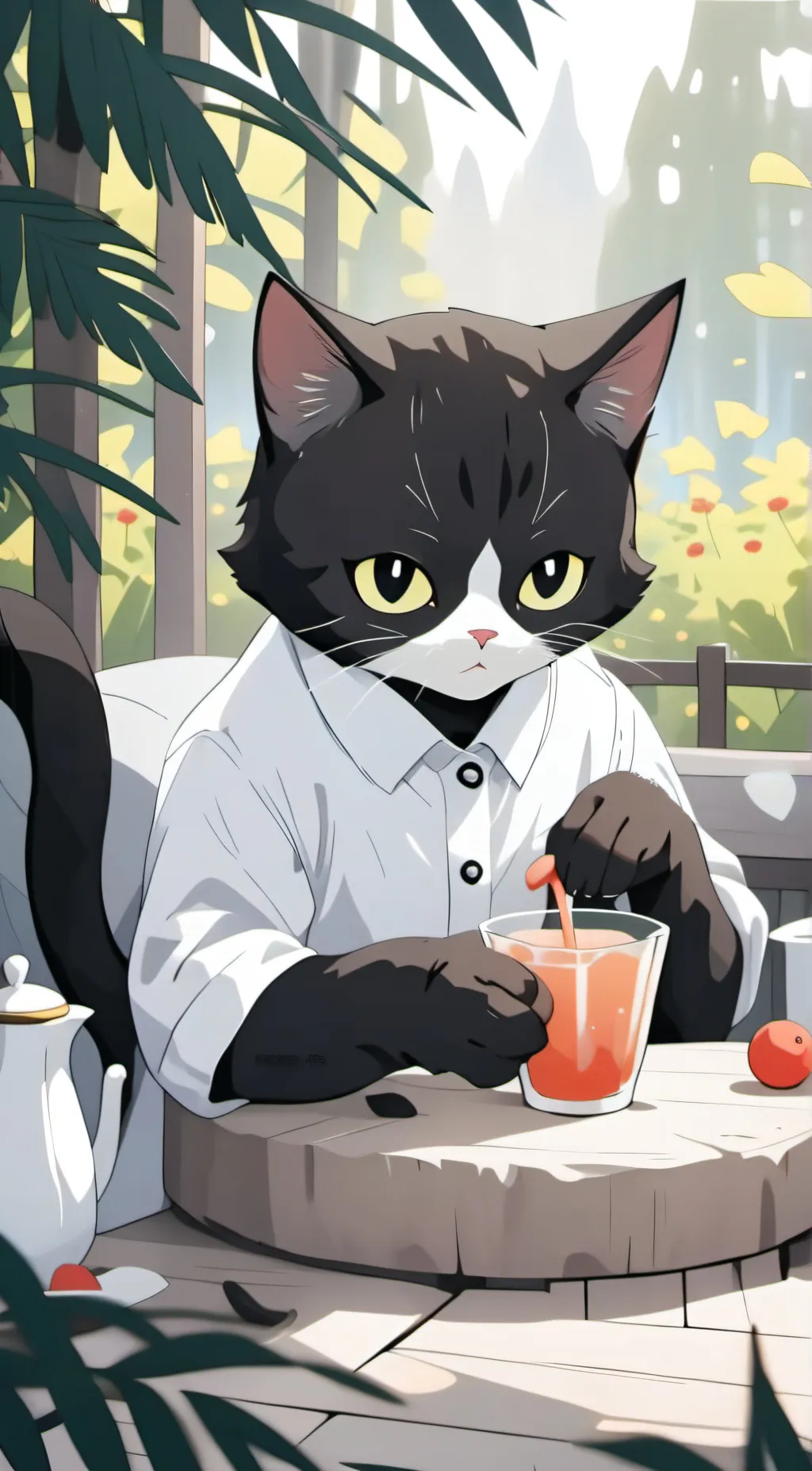 ai character: buddy background