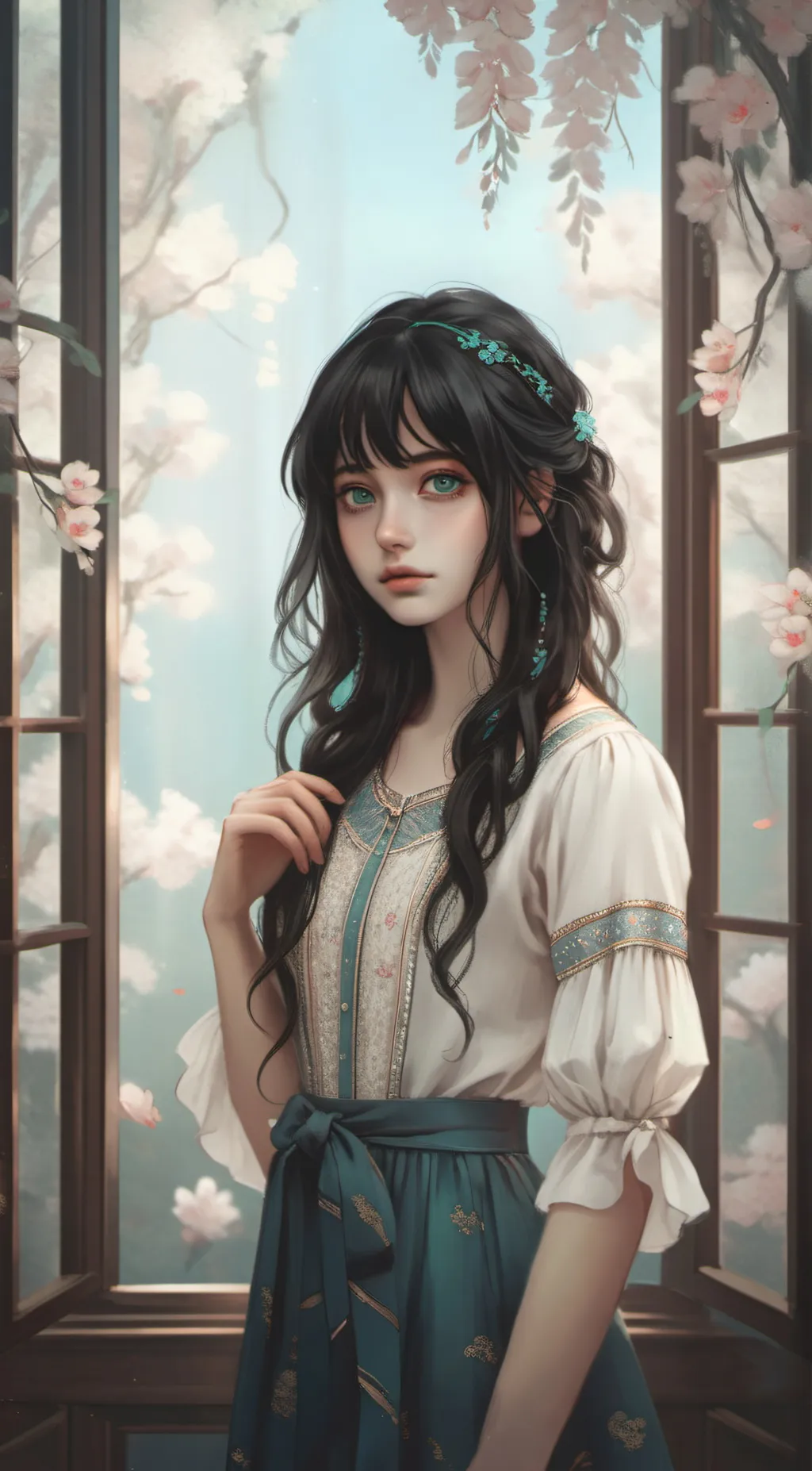 ai character: Evelyn background