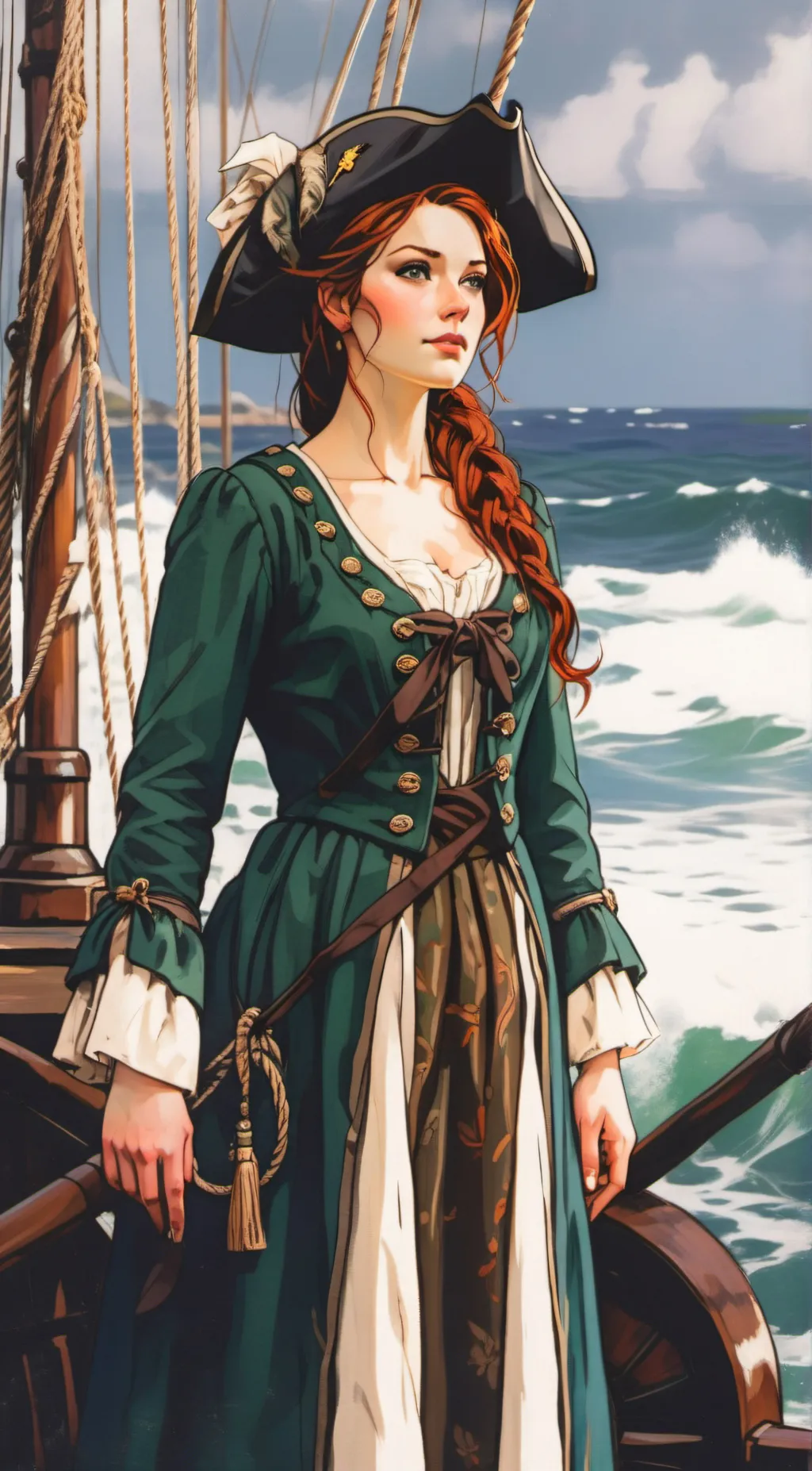 ai character: Grace O'Malley background