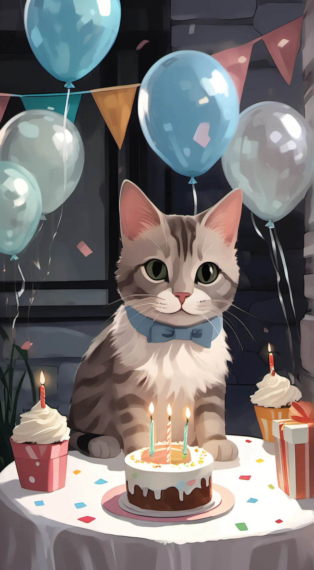 ai character: Lily background