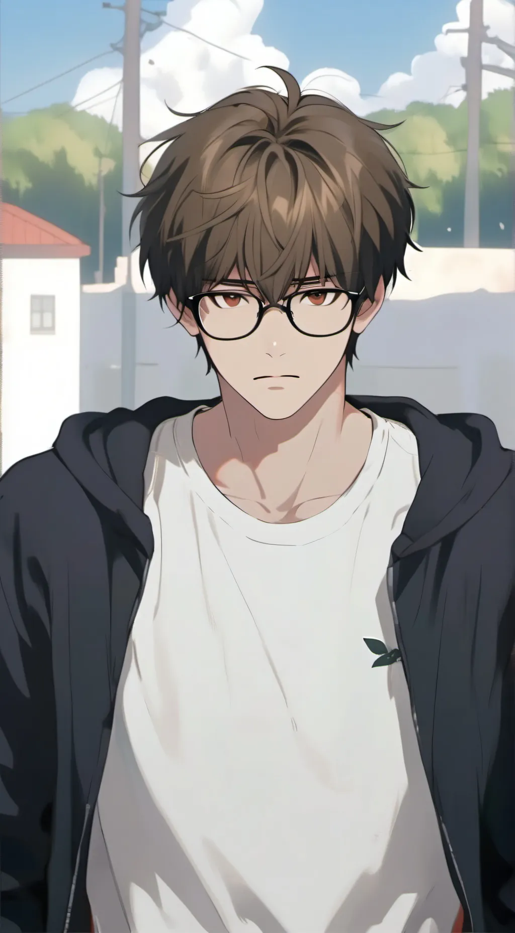 ai character: ethan  background