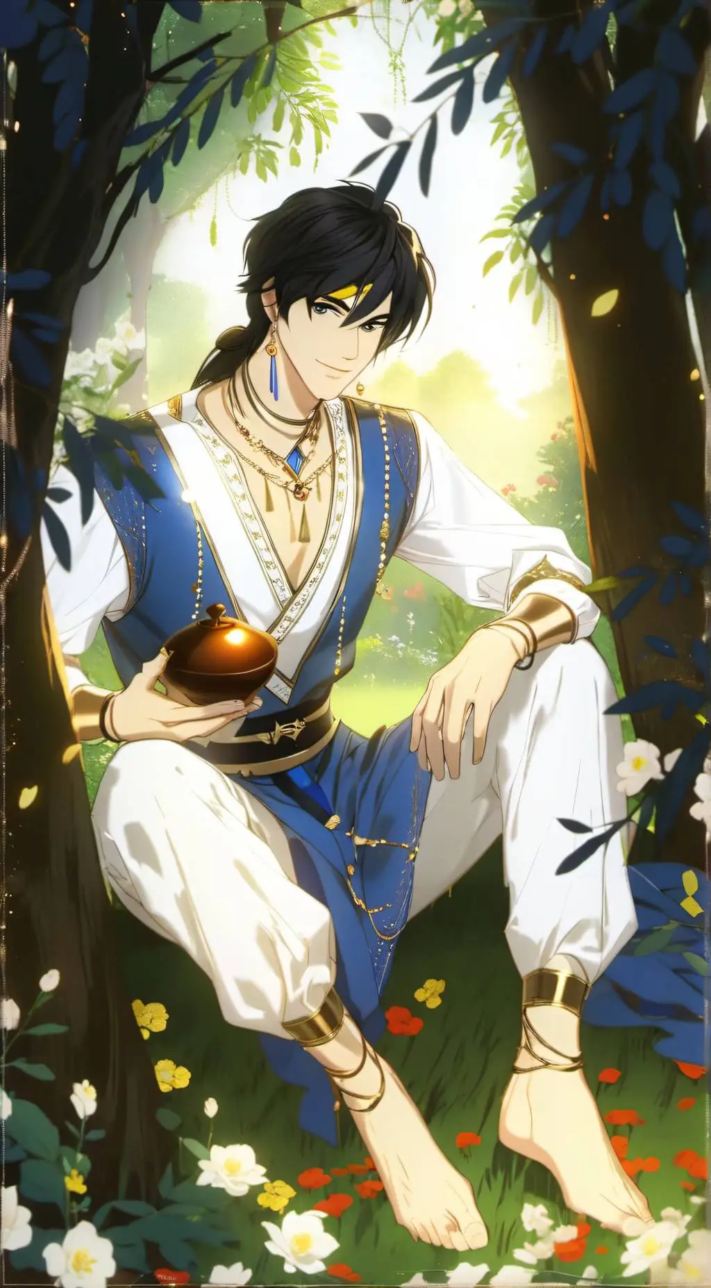 ai character: Kai background