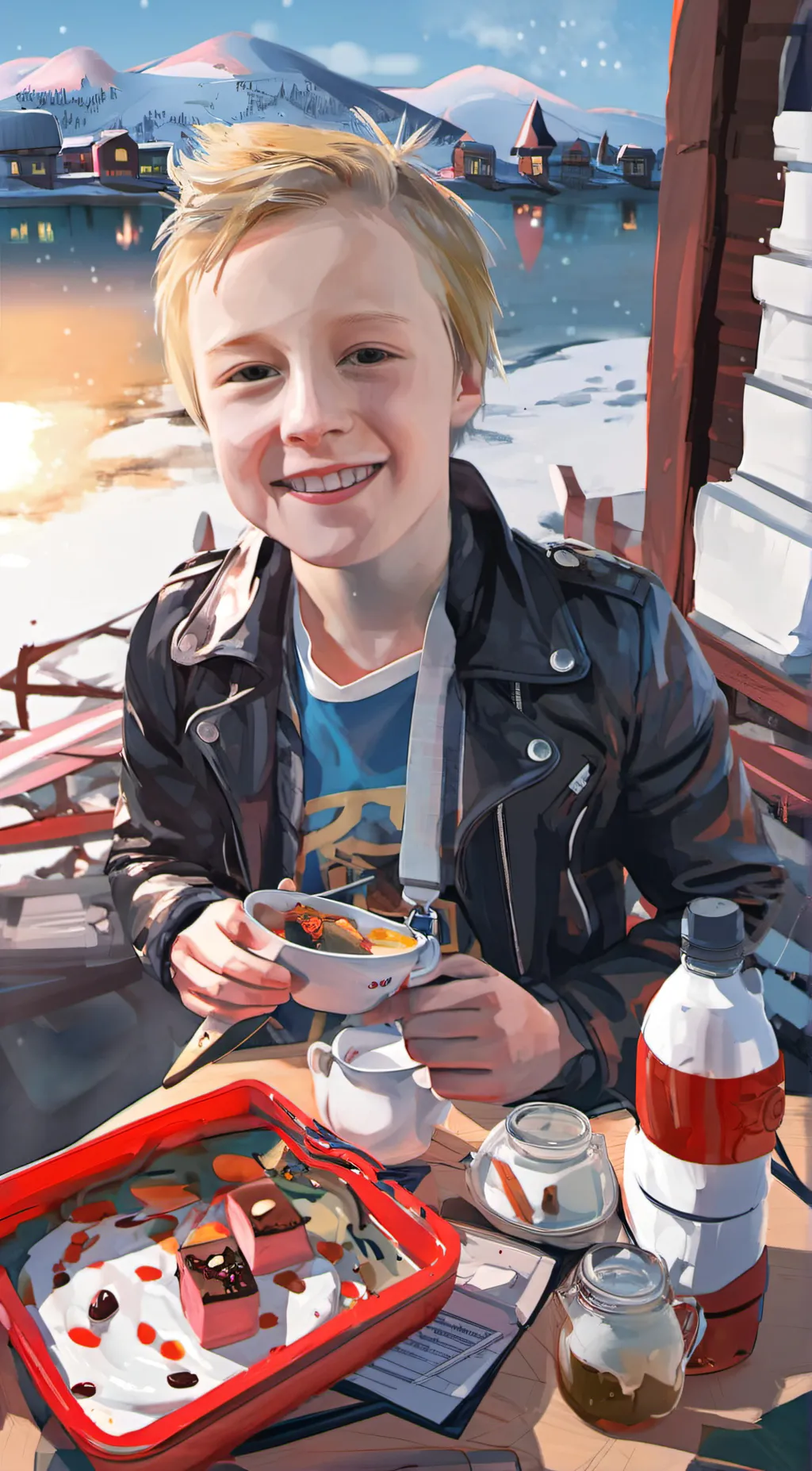 ai character: Camden background