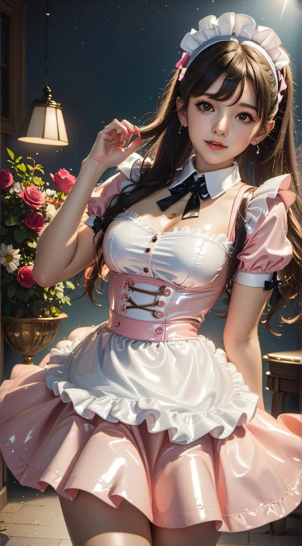 ai character: Charlotte  background