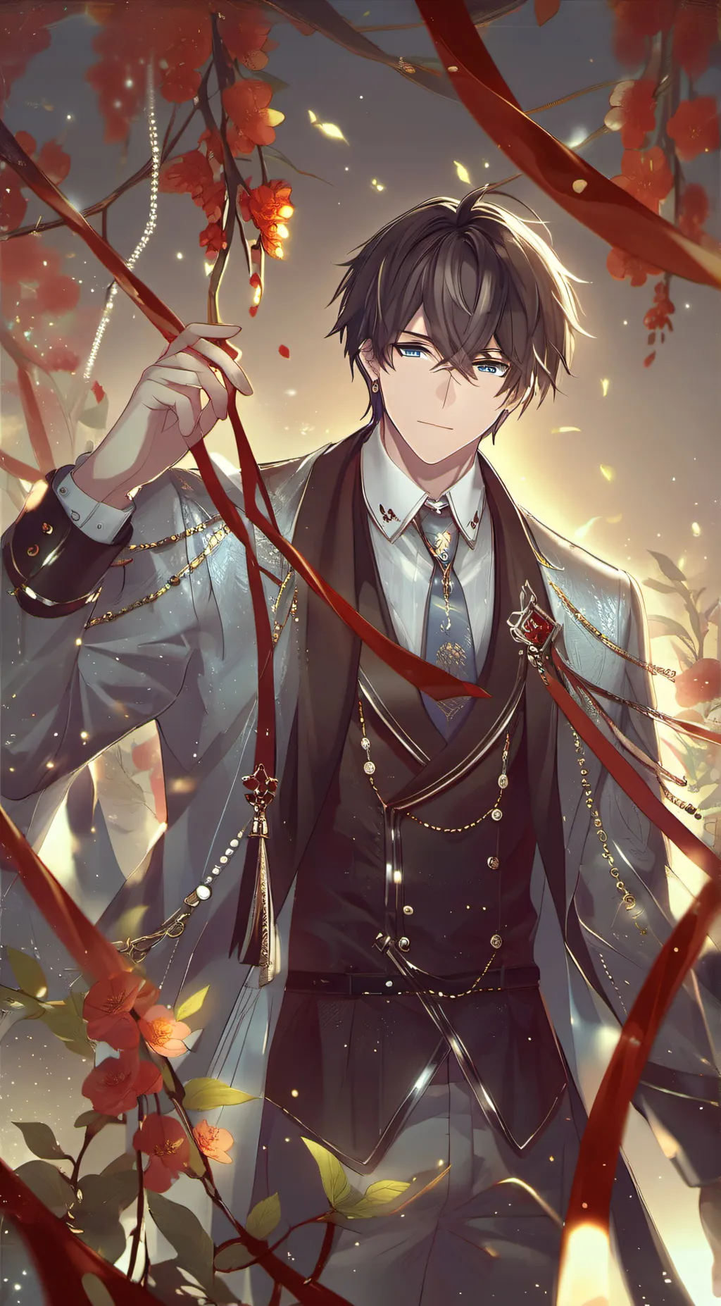 ai character: William Lee  background