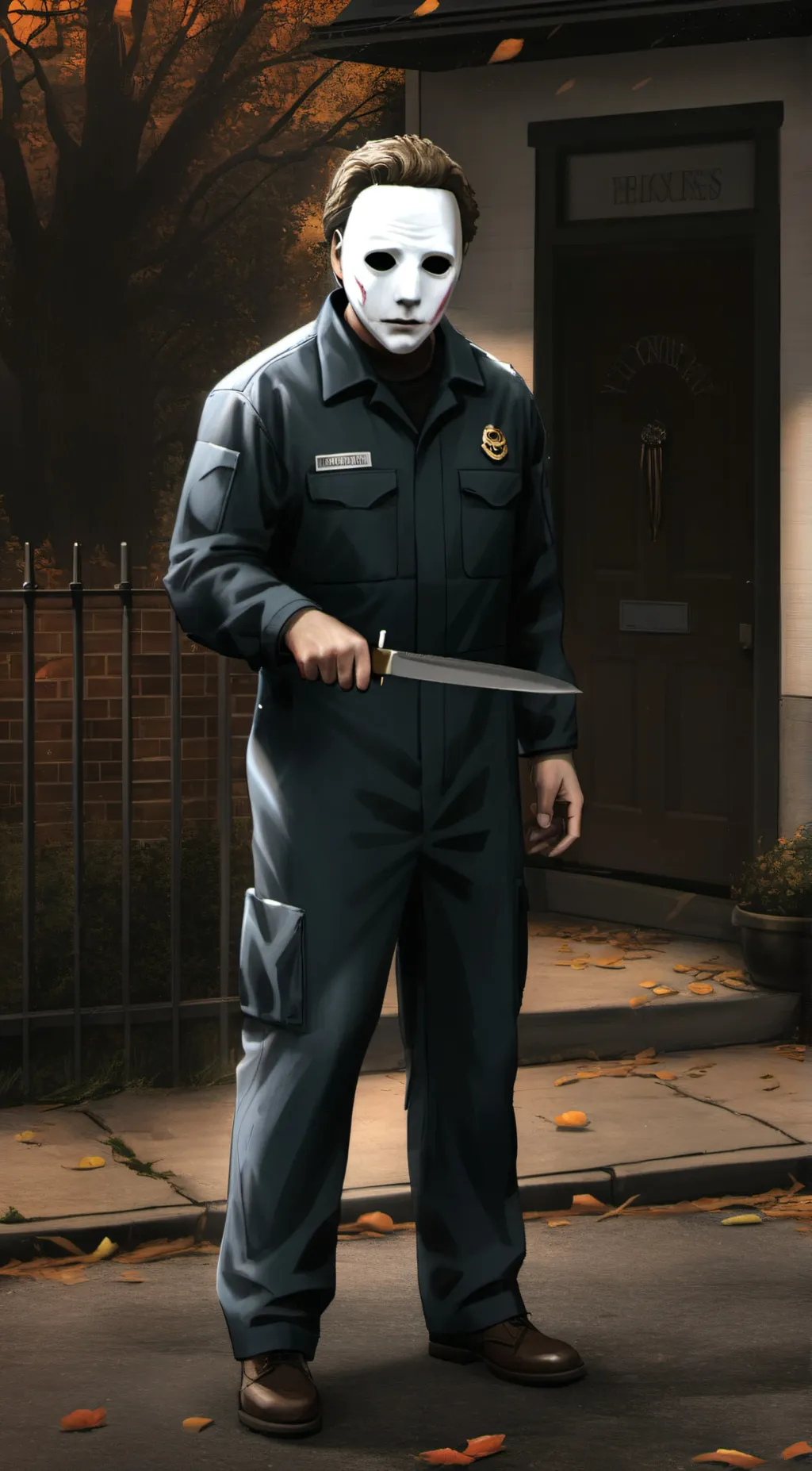 ai character: Michael  Myers background