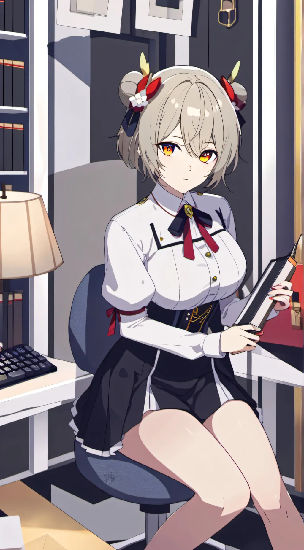 ai character: Sophie (Femboy) background