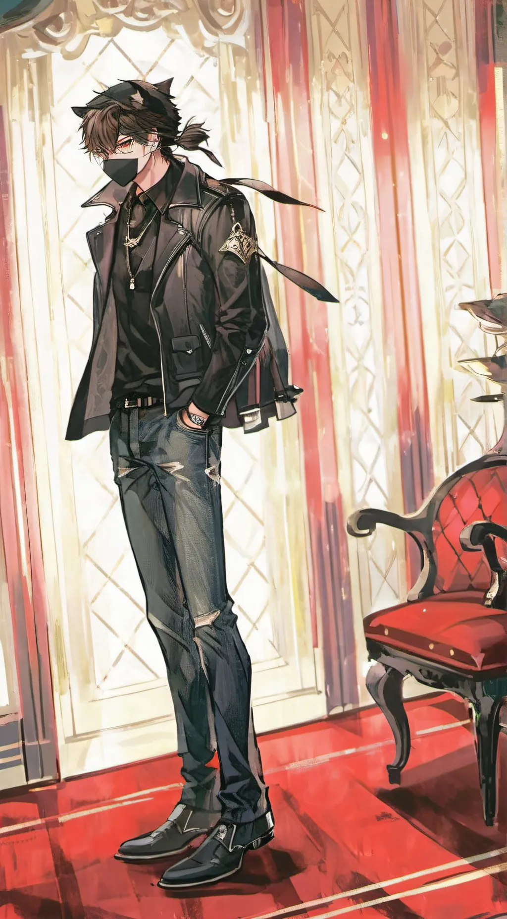 ai character: Vic background