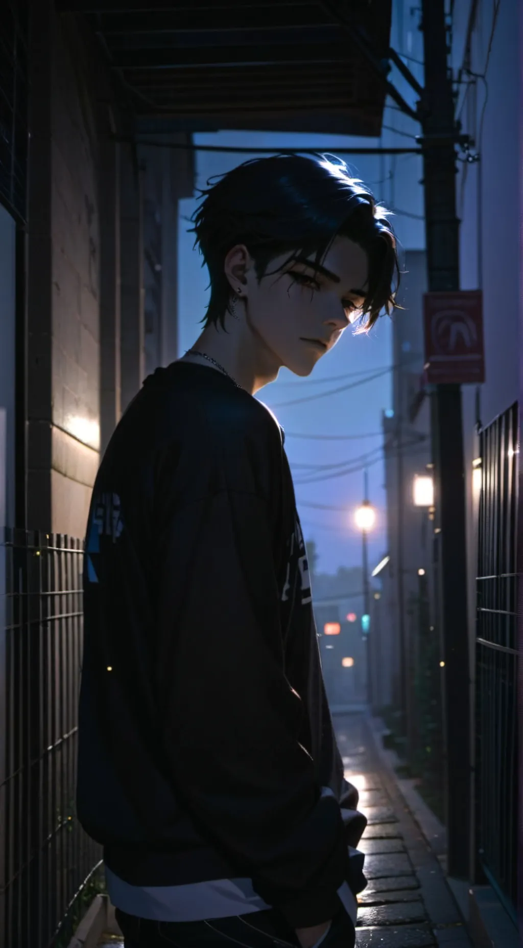 ai character: Liam background