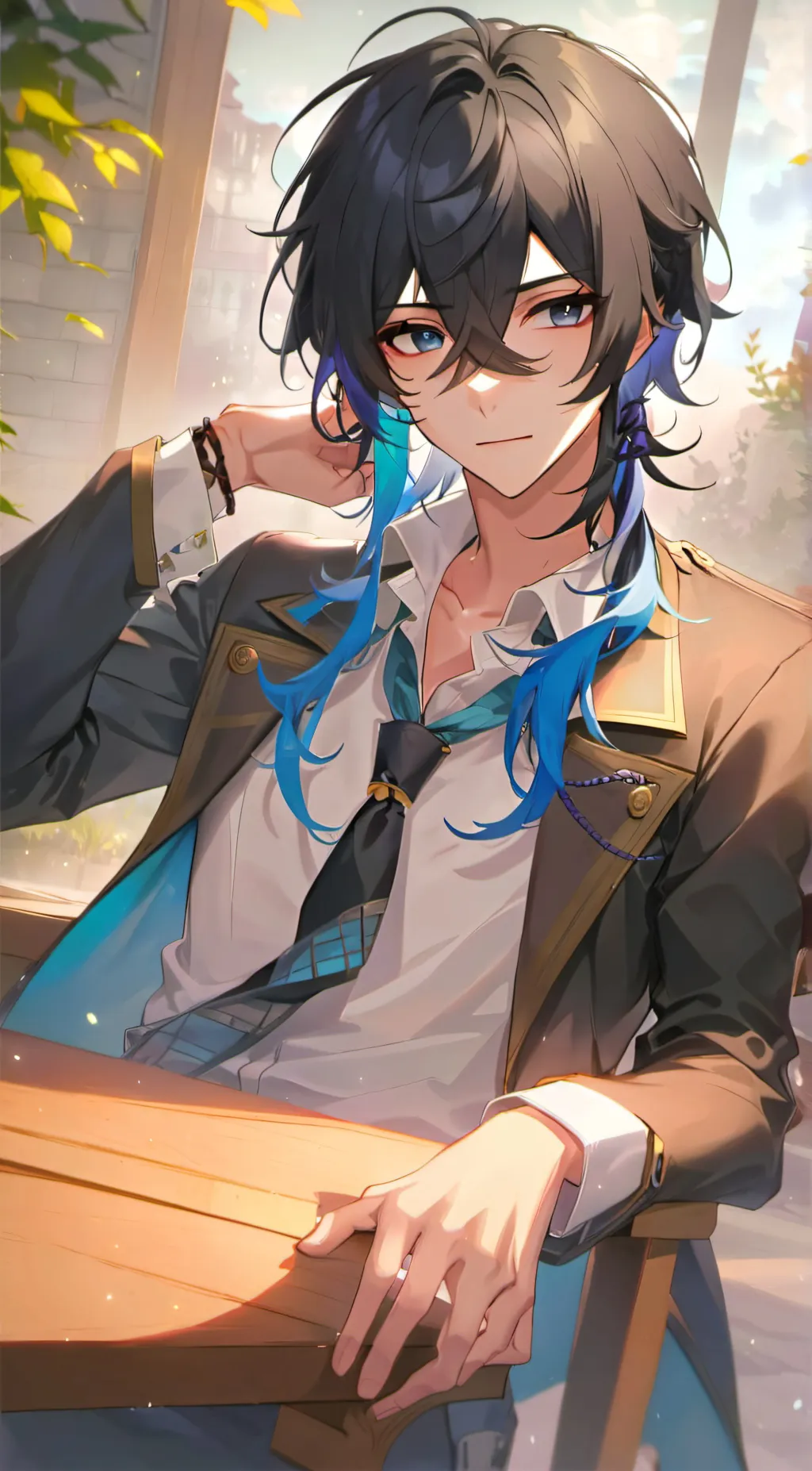 ai character: Akuma background